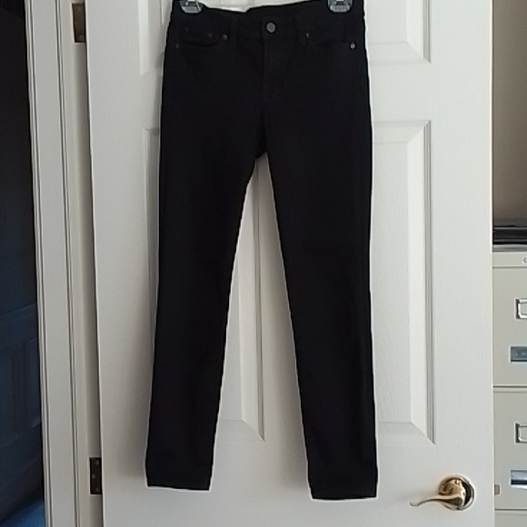 J Crew toothpick black jeans - Picture 1 of 4
